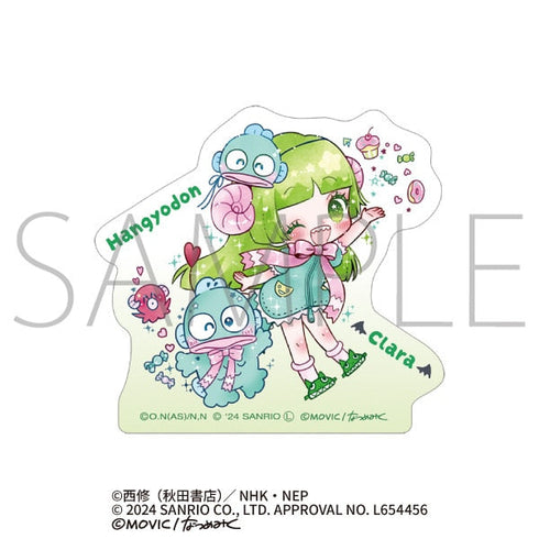 『魔入りました!入間くん×サンリオキャラクターズ』ステッカー/クララ×ハンギョドン<DOLLY MIX(どーりーみっくす)>